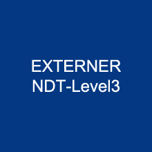 Externer NDT-Level3